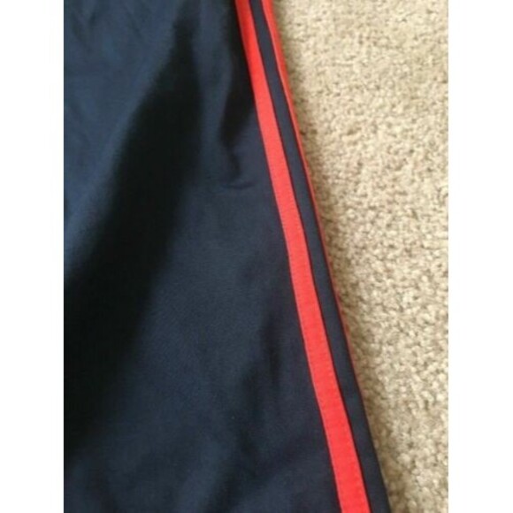 Adidas Boys Blue Orange Athletic Jogging Track Pants Size Large - Picture 2 of 7